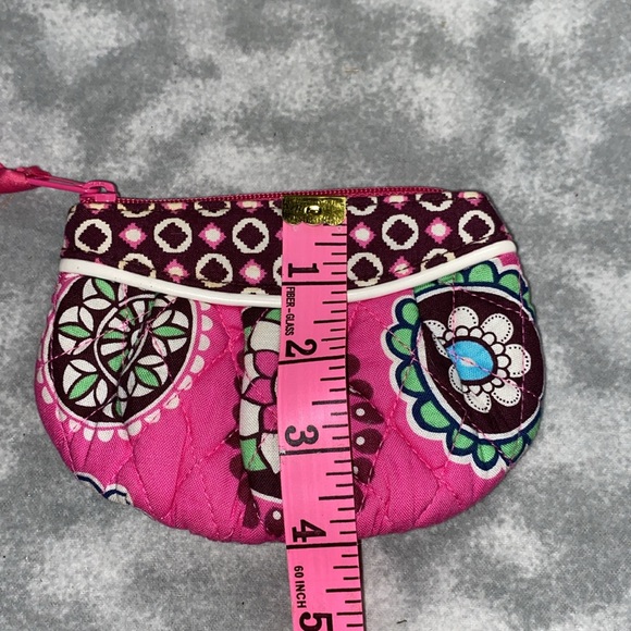 Vera Bradley Pink Cupcakes Spring 2009 Zip-Closure Coin Purse EUC - Picture 5 of 5